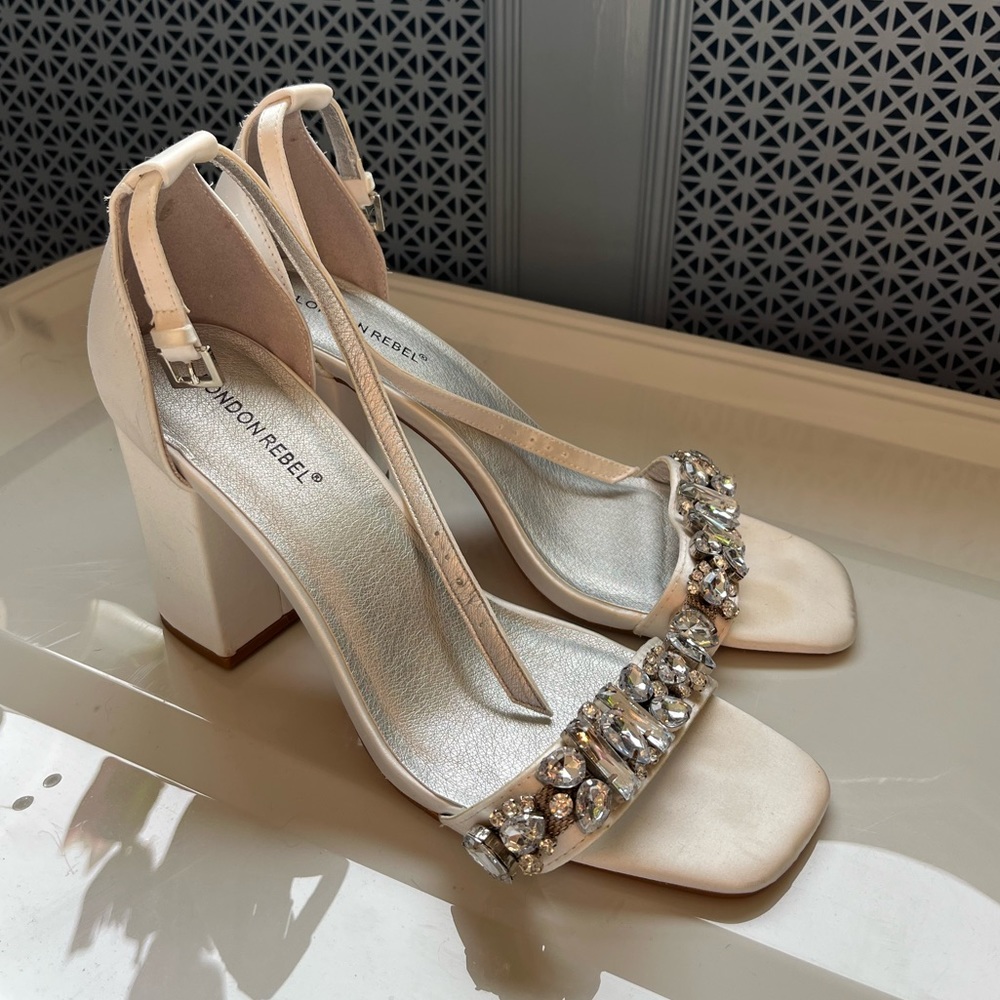 ASOS London Rebel bridal shoes size 40 or 8.5